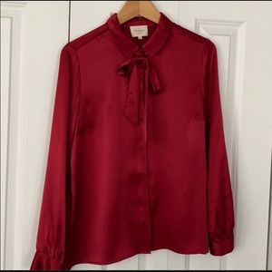 Sezane Silk Lady Blouse